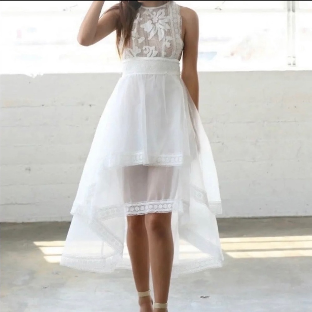 Boho beach Wedding Dress, NWT